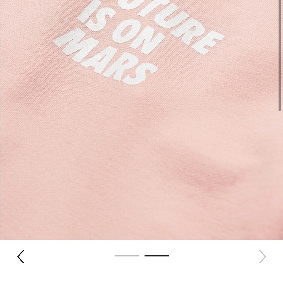 THE FUTURE IS ON MARS S.P. HOODIE - PEACH MELBA - Picture 2 of 6